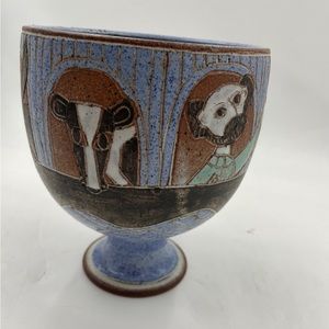 DAVID STEWART Noah's Ark Footed Punch Bowl
Vintage